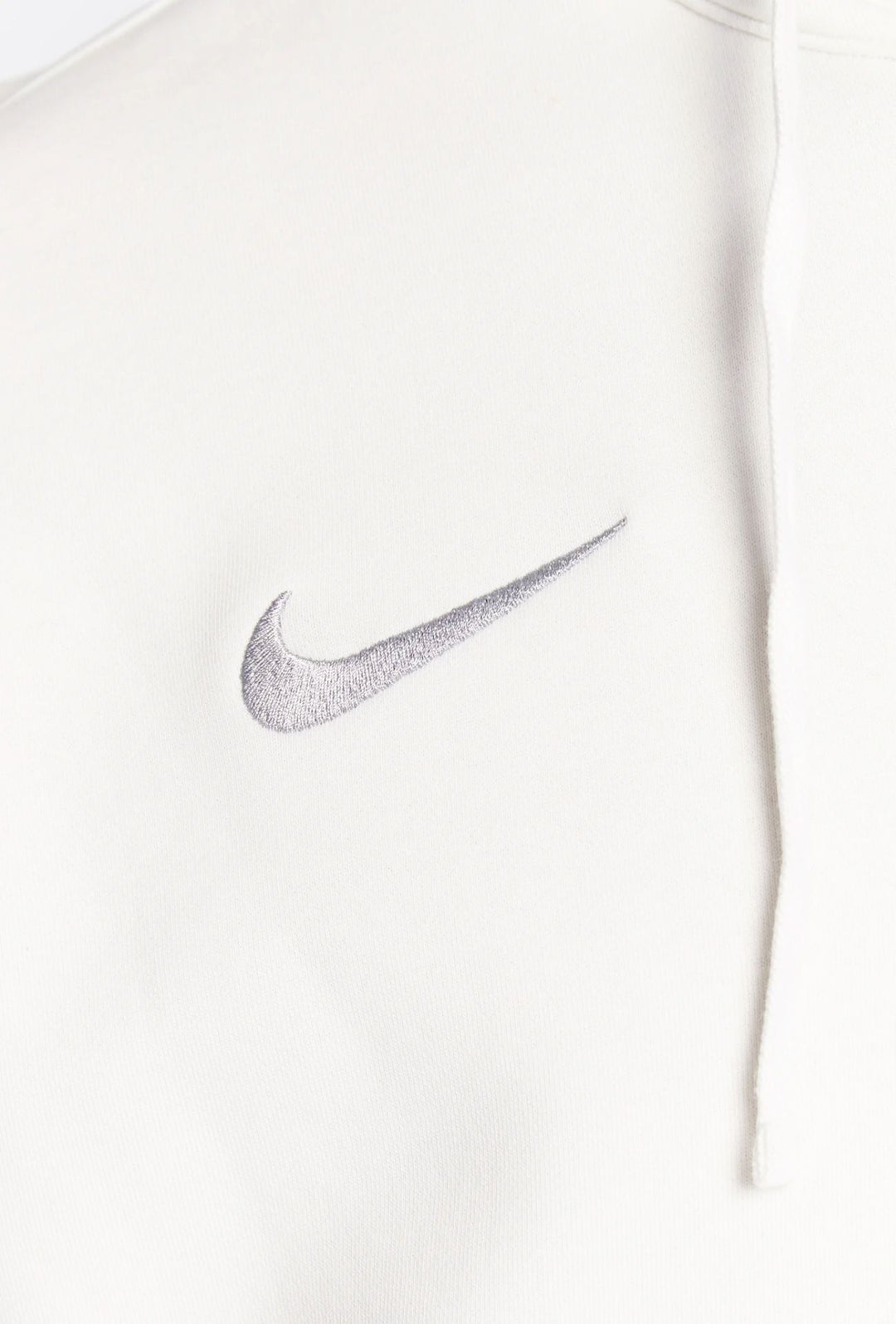 Felpa uomo NIKE Team Club 20 chiusa con cappuccio cotone felpato - BIANCO