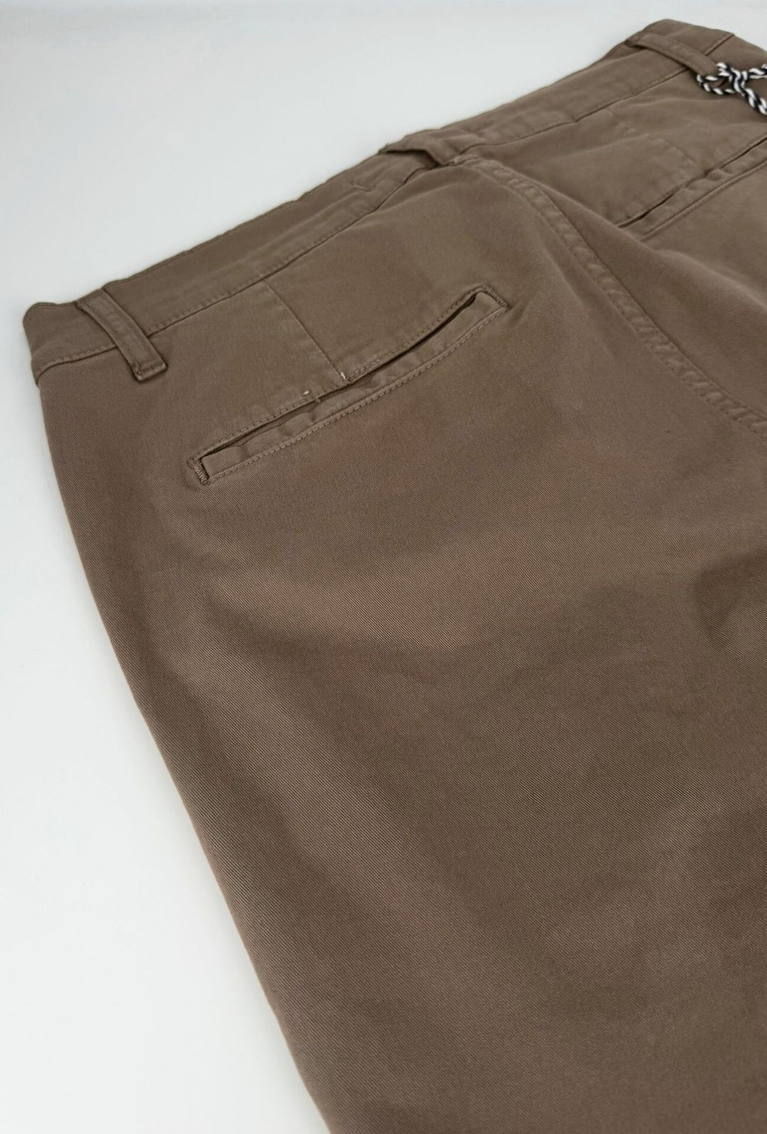 Pantalone uomo Caldo cotone tasca america gamba stretta - BEIGE