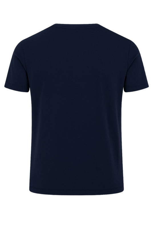 T-Shirt uomo Baci & Abbracci con taschino colorato - BLU