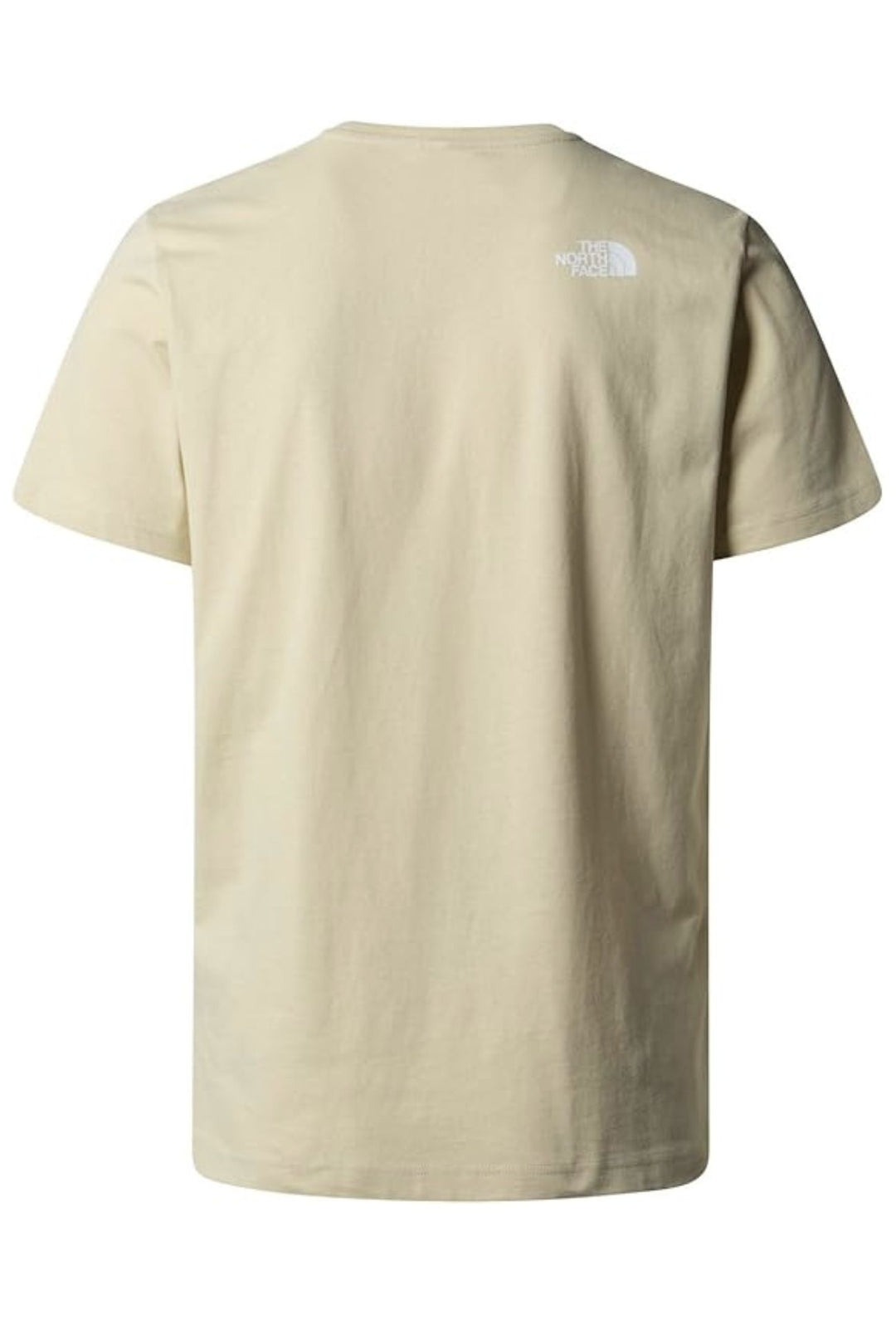 T-Shirt uomo The North Face con stampa sul petto - BEIGE