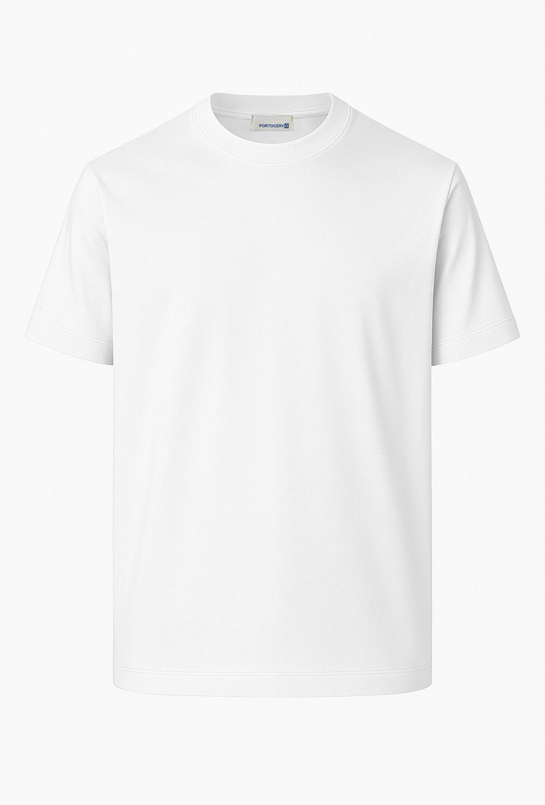 T-Shirt Uomo FILO DI SCOZIA  mezza manica - BIANCO