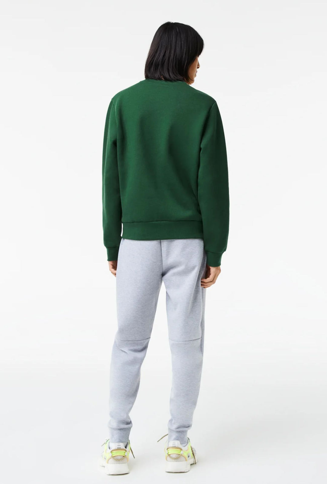 Felpa Uomo Lacoste girocollo felpato - VERDE