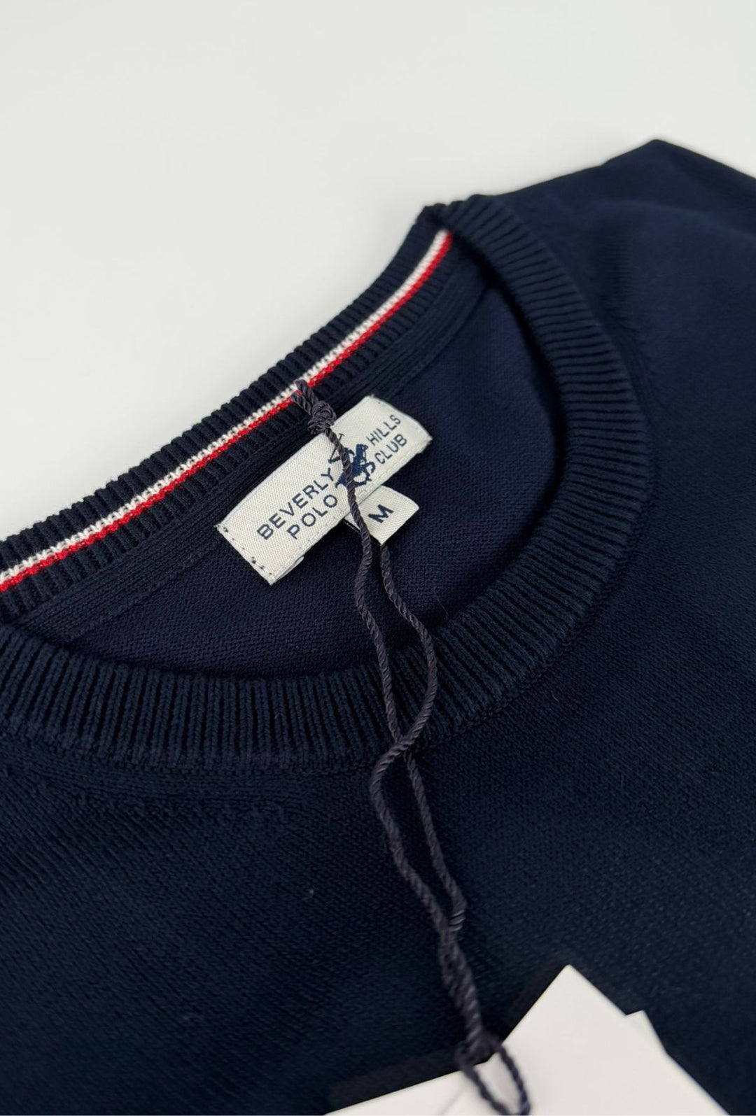 Maglioncino uomo Beverly Hills Polo Club in viscosa invernale - BLU