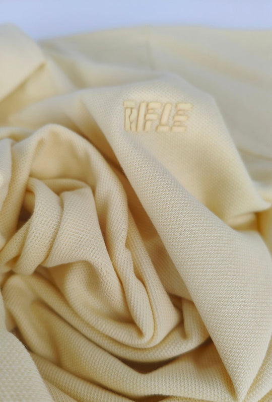 Polo uomo Rifle in 100% cotone piquet - GIALLO PAGLIERINO