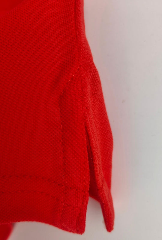 Polo uomo Rifle in 100% cotone piquet - ROSSO