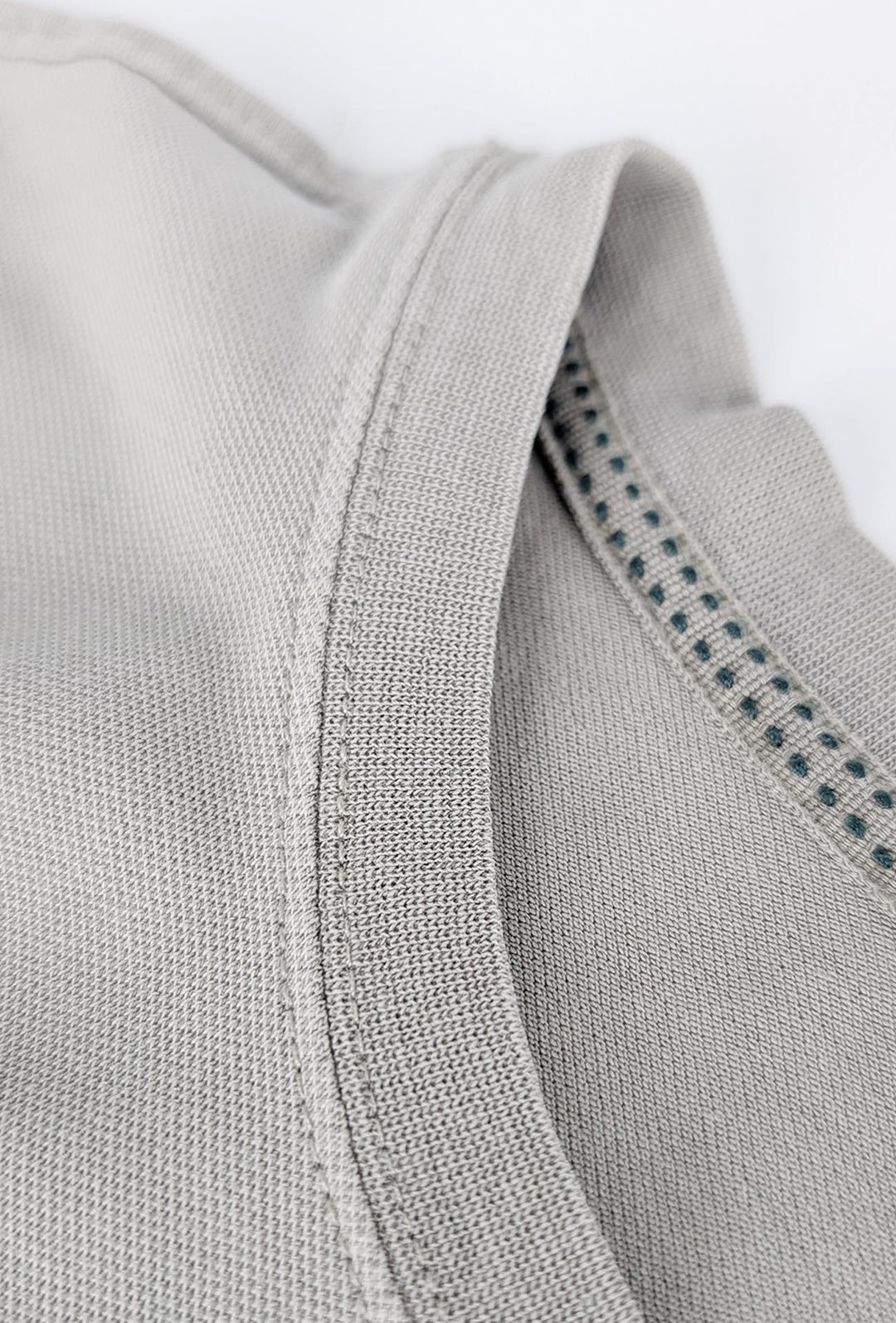 T-Shirt uomo Dresserd in cotone piquet elasticizzato - GRIGIO CHIARO