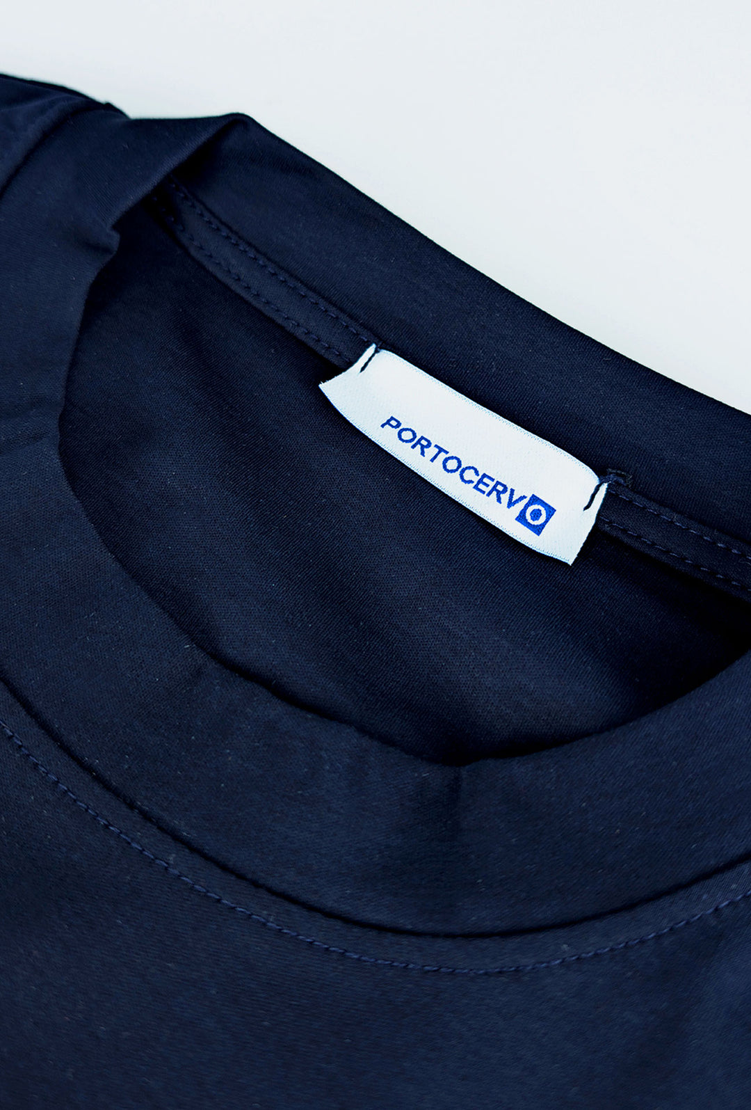 T-Shirt Uomo FILO DI SCOZIA  mezza manica - BLU