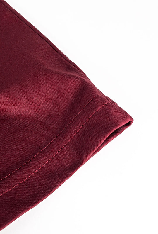 T-Shirt Uomo FILO DI SCOZIA  mezza manica - BORDEAUX