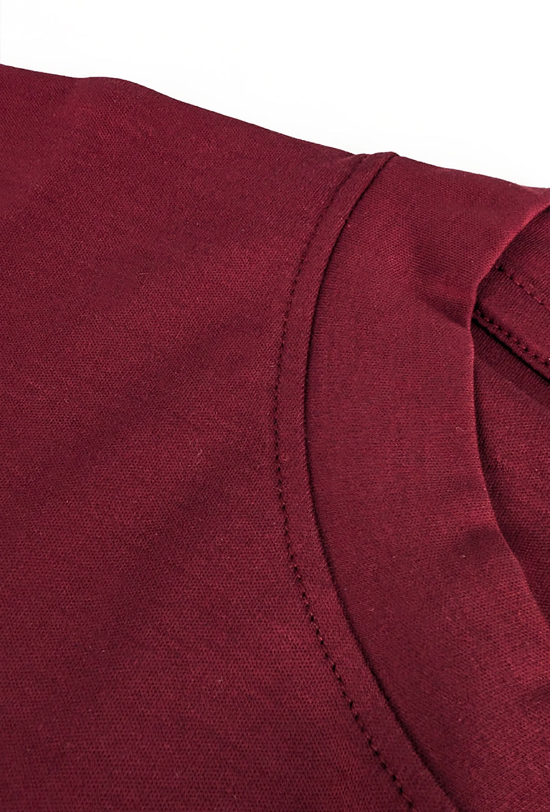 T-Shirt Uomo FILO DI SCOZIA  mezza manica - BORDEAUX