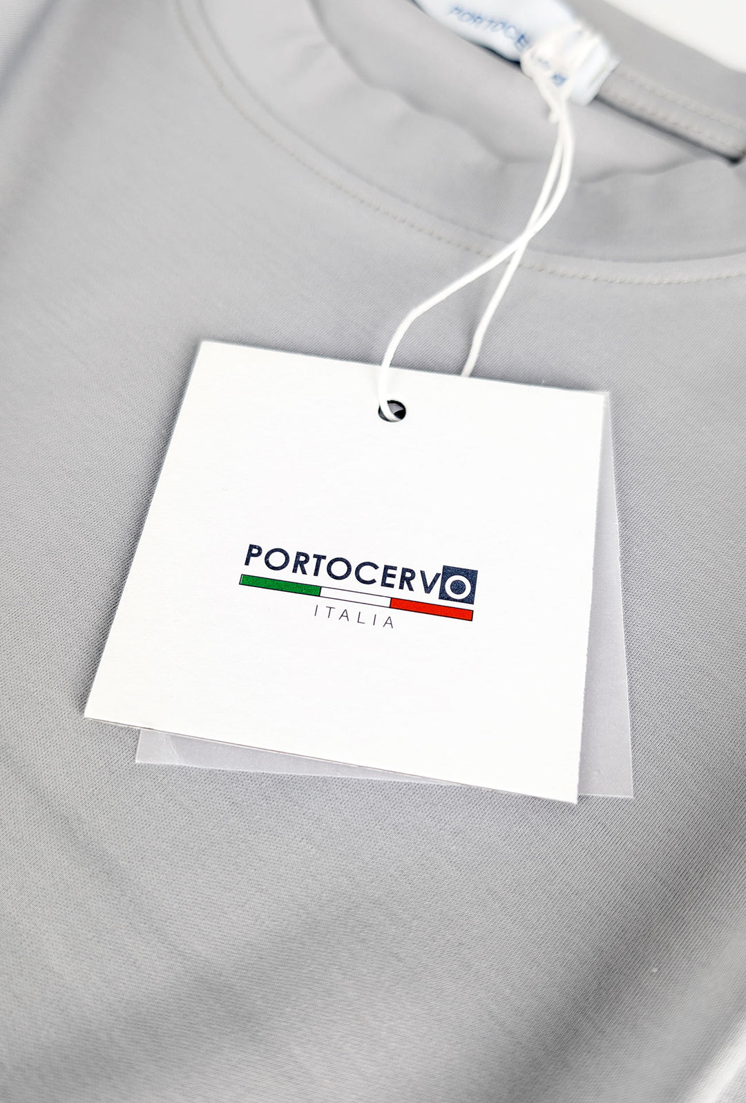 T-Shirt Uomo FILO DI SCOZIA  mezza manica - GHIACCIO
