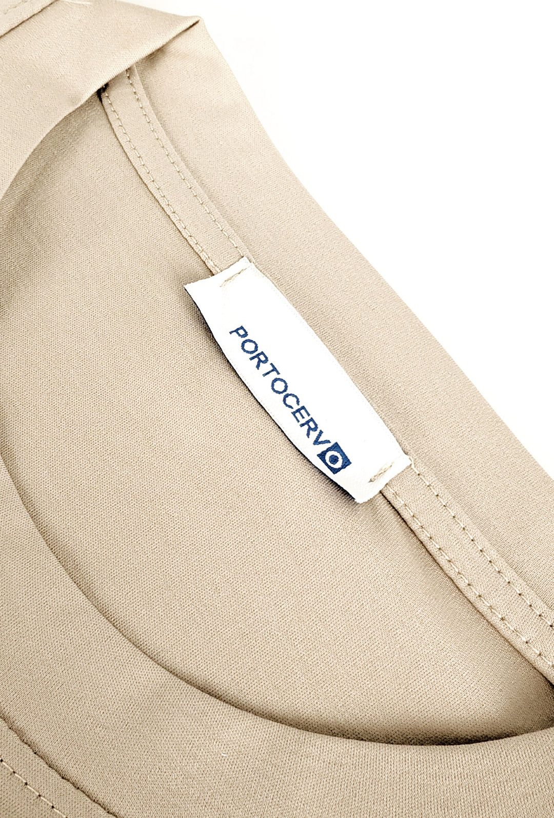 T-Shirt Uomo FILO DI SCOZIA  mezza manica - BEIGE