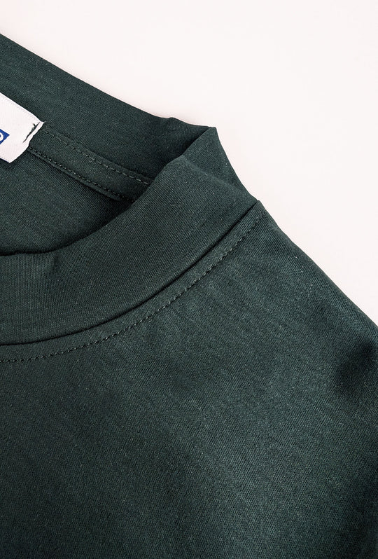 T-Shirt Uomo FILO DI SCOZIA  mezza manica - VERDE SCURO