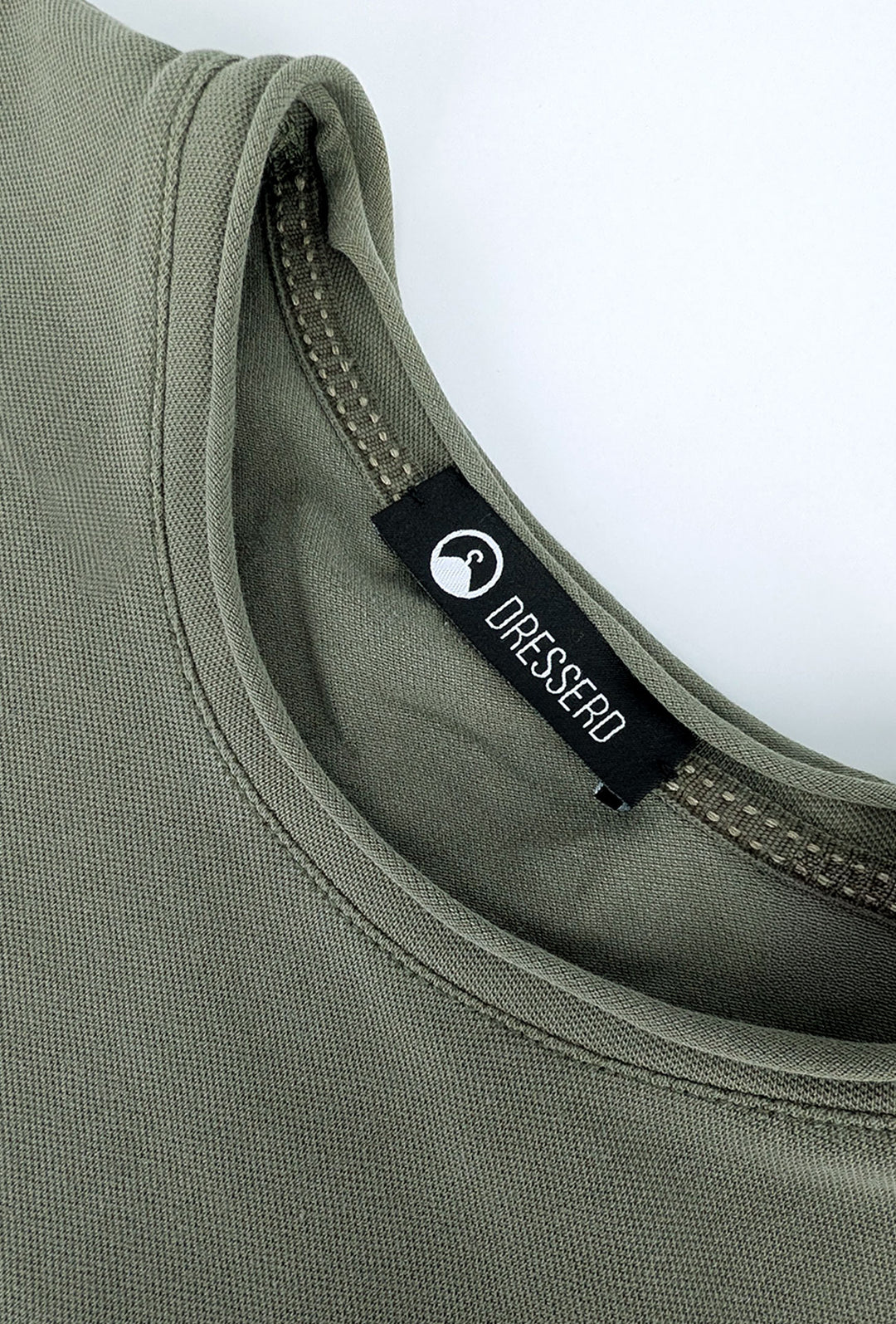 T-Shirt Uomo Dresserd in cotone piquet con taschino - VERDE