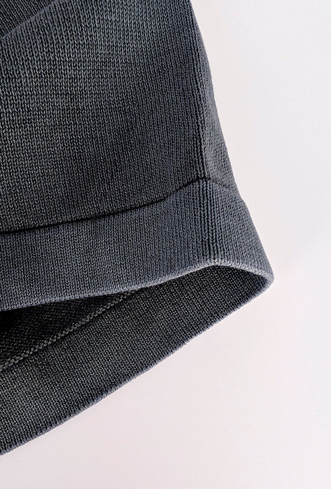 T-Shirt uomo in Filo Maglia mezza manica relaxed fit - GRIGIO SCURO