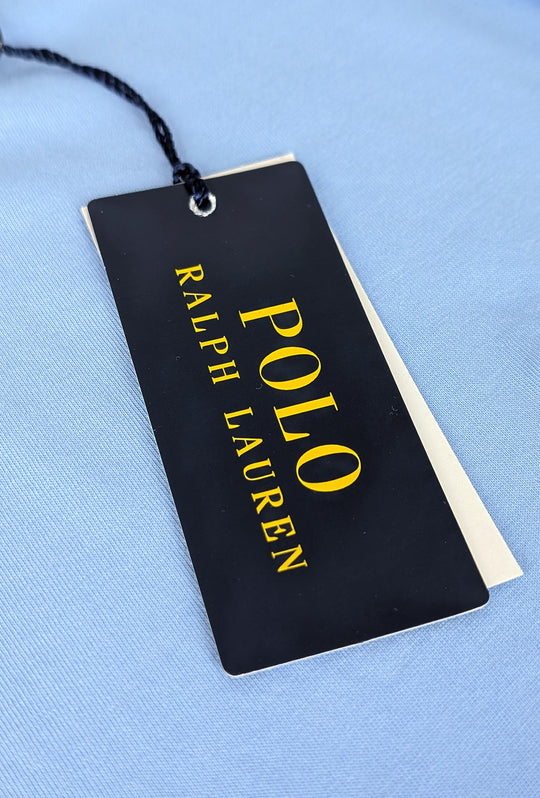 T-Shirt Uomo RALPH LAUREN 100% Cotone - AZZURRO