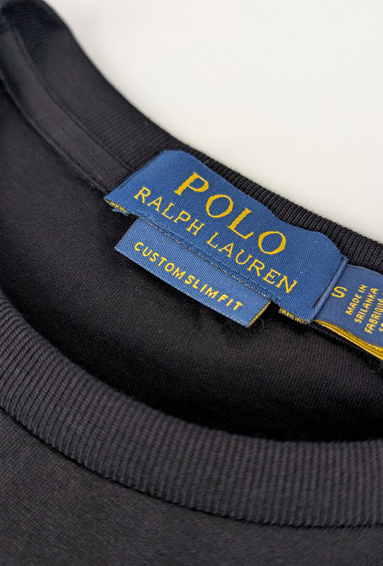 T-Shirt Uomo RALPH LAUREN 100% Cotone - NERO