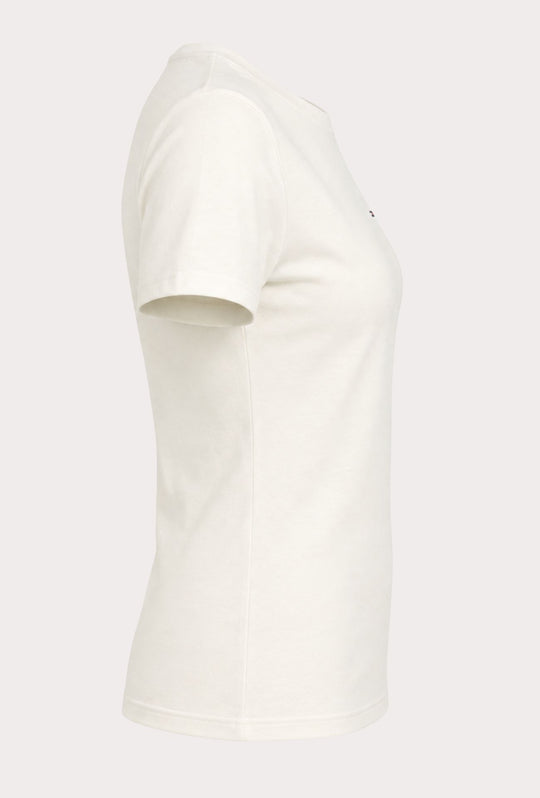T-shirt donna Slim Fit Tommy Jeans- BIANCO