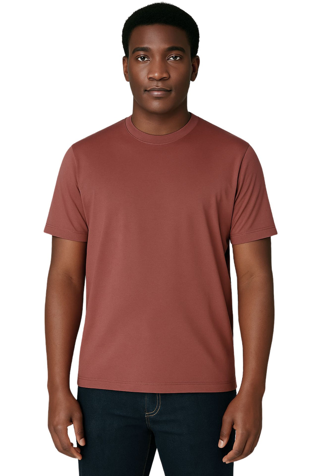 T-Shirt Uomo FILO DI SCOZIA  mezza manica - CIPOLLA