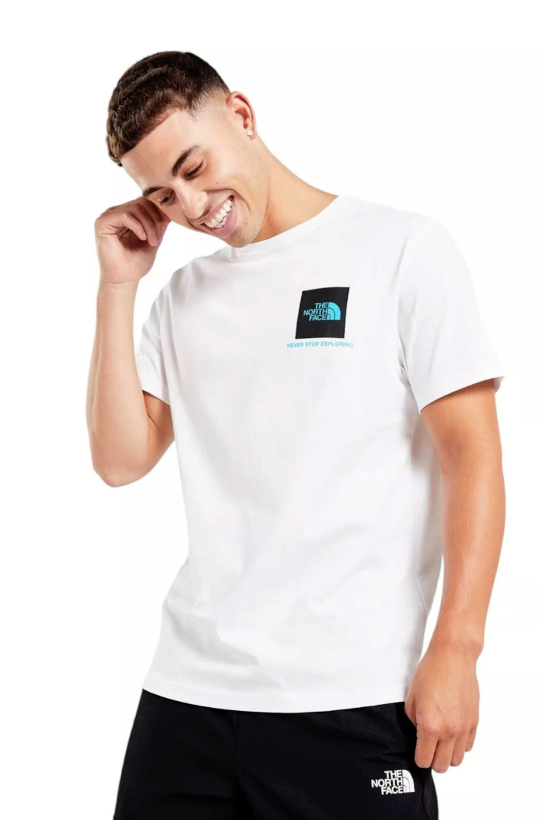T-Shirt uomo THE NORTH FACE 100% Cotone - BIANCO
