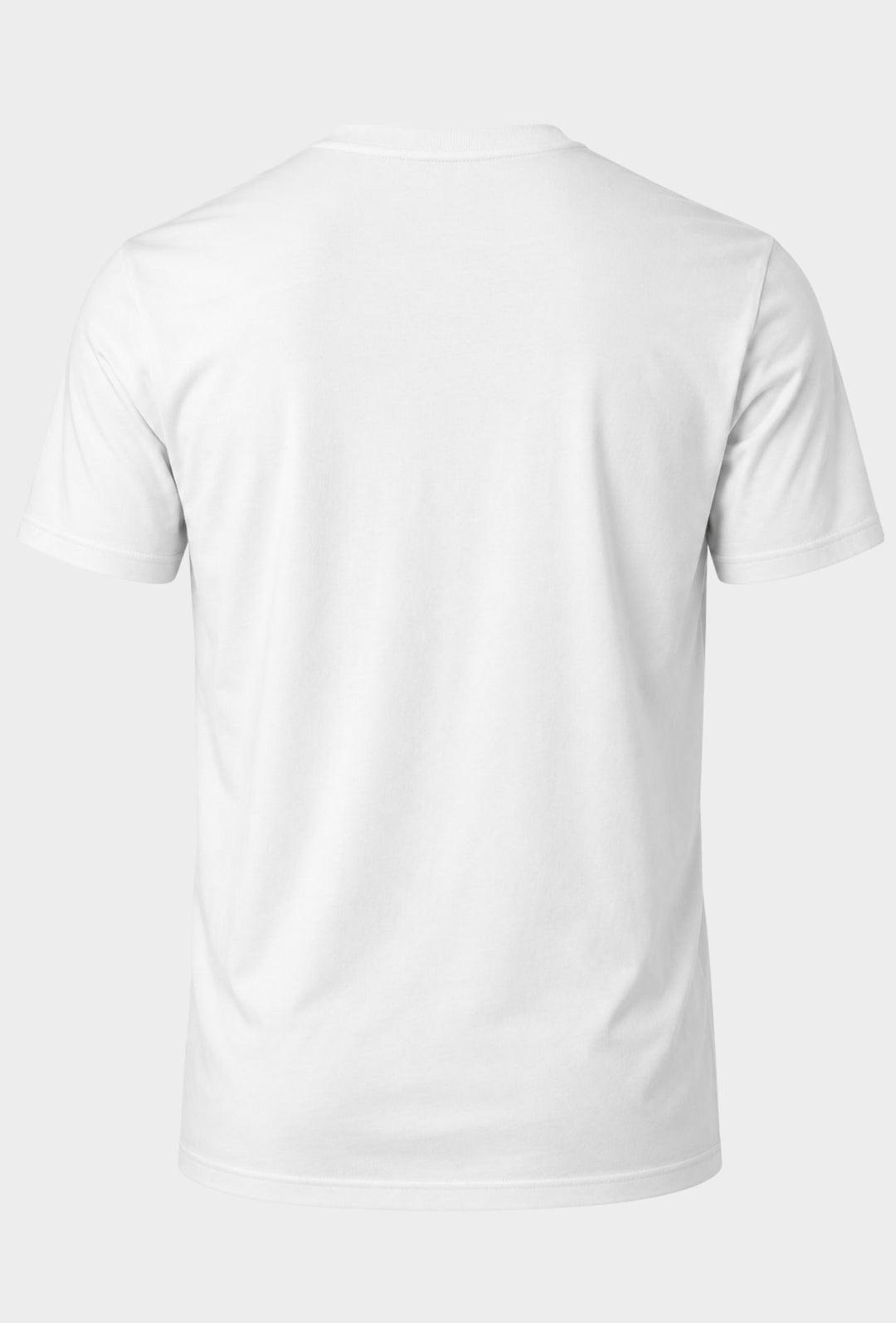 T-Shirt Uomo THE NORTH FACE logo stampato centrale nero- BIANCO