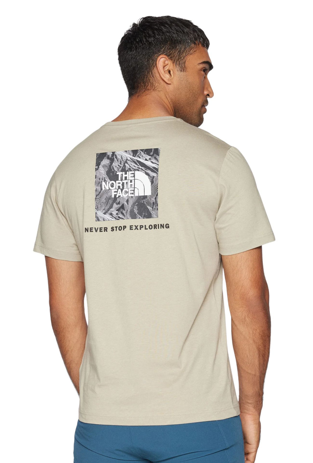 The North Face – T-shirt Uomo Redbox Graphic Infill Clay Grey/Black