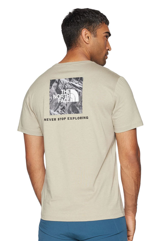The North Face – T-shirt Uomo Redbox Graphic Infill Clay Grey/Black