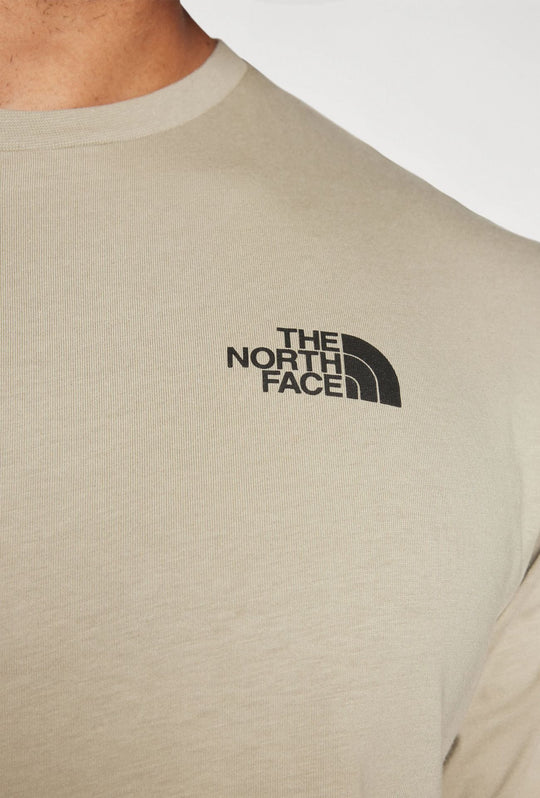The North Face – T-shirt Uomo Redbox Graphic Infill Clay Grey/Black
