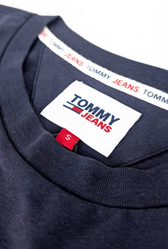 T-Shirt uomo TOMMY JEANS con taschino fantasia - BLU