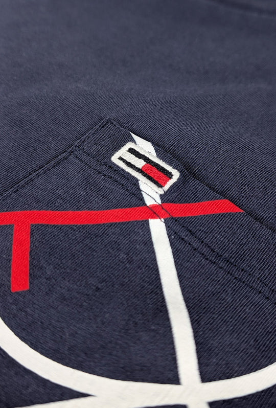 T-Shirt uomo TOMMY JEANS con taschino fantasia - BLU