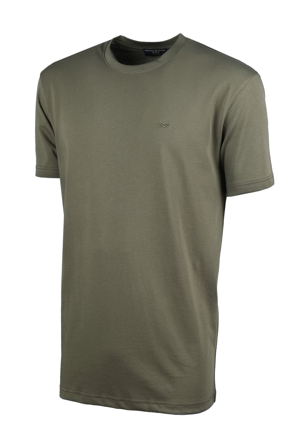 T-Shirt Uomo Armata di Mare tinta unita Regular fit - VERDE