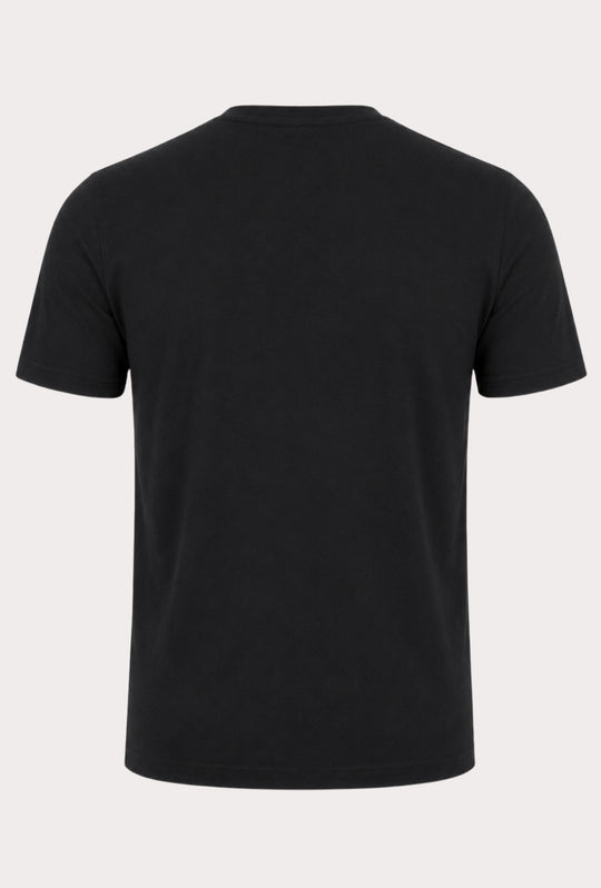 T-shirt Uomo Collo Serafino Aleandro La Corte - NERO