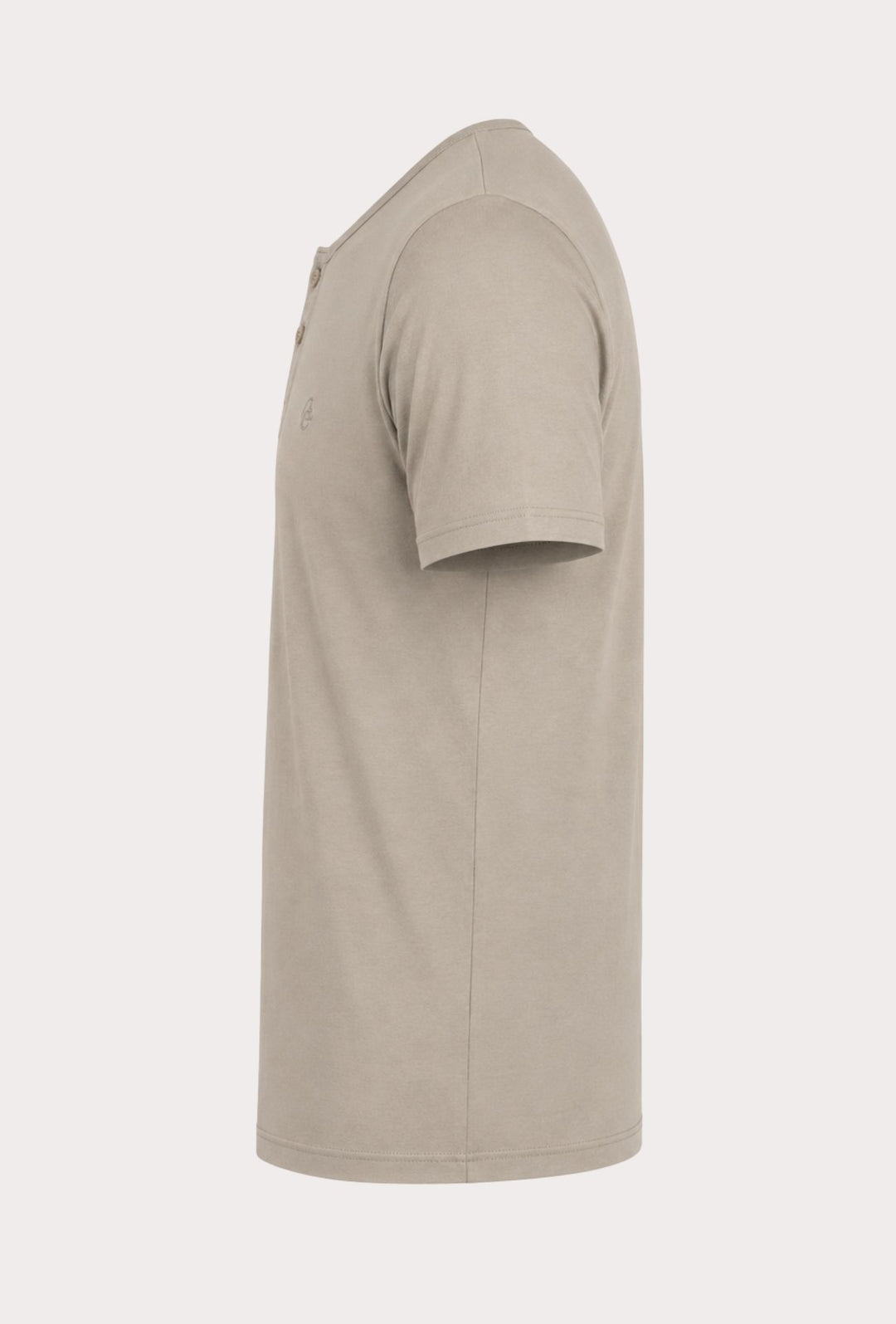 T-shirt Uomo Collo Serafino Aleandro La Corte - BEIGE