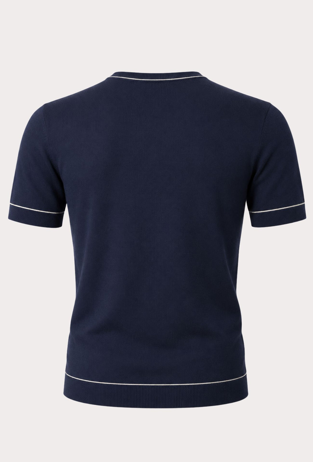 T- Shirt Uomo Con Taschino A Righe DRESSERD- BLU NAVY