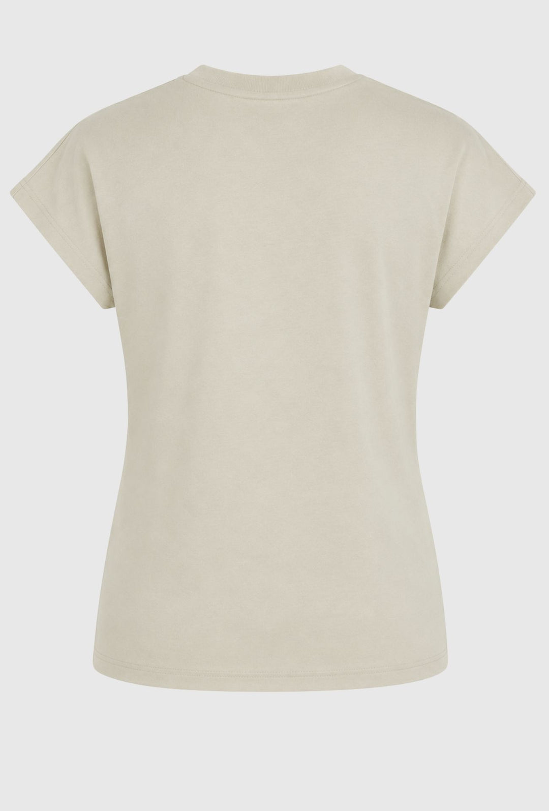 T-Shirt Donna Adidas in Cotone 100%- BEIGE