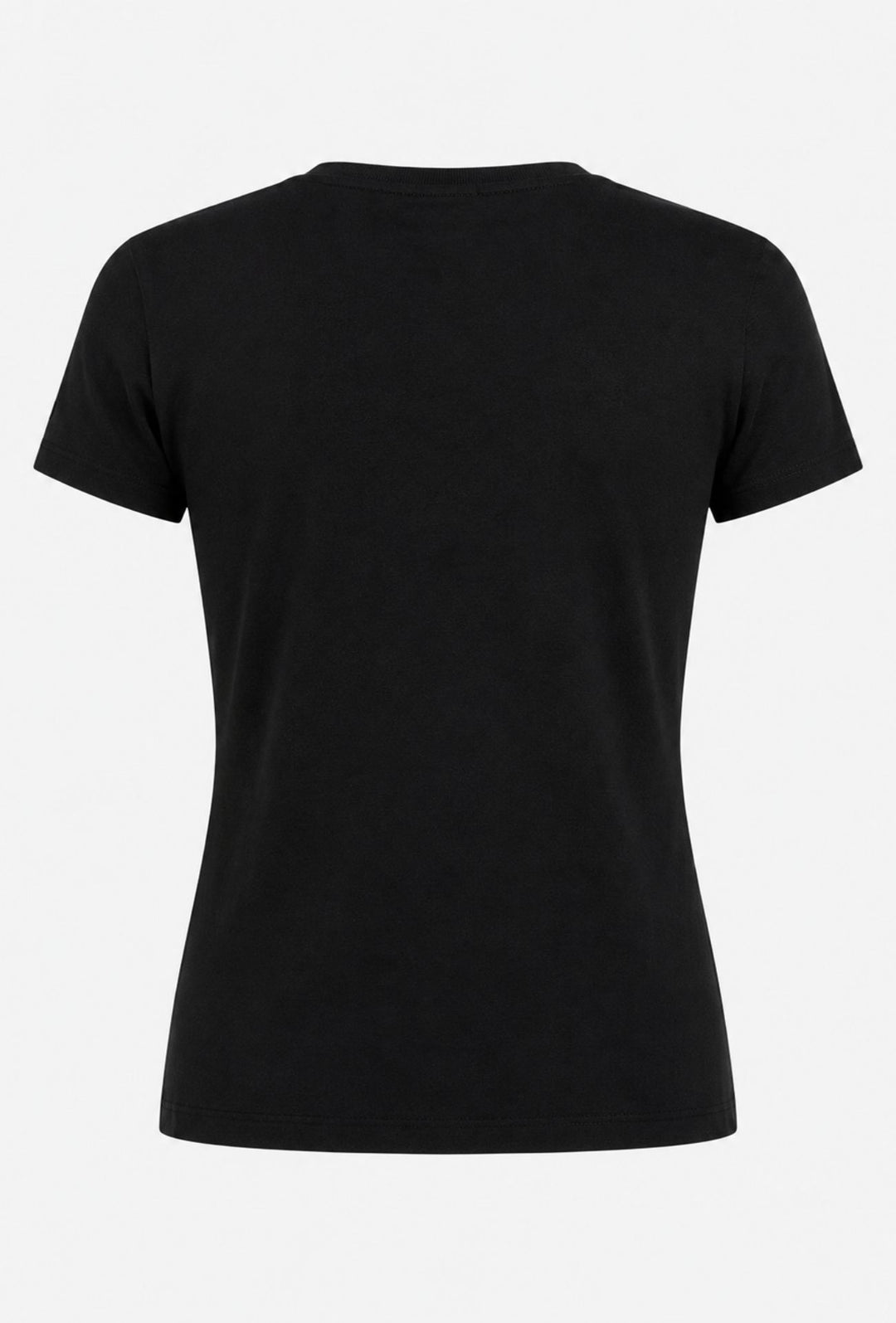 T-shirt Donna TOMMY JEANS 100% cotone Slim Fit- NERO