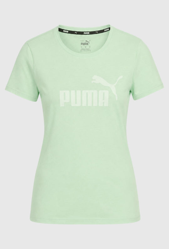 T-Shirt Donna Puma in Cotone 100% – VERDE MENTA