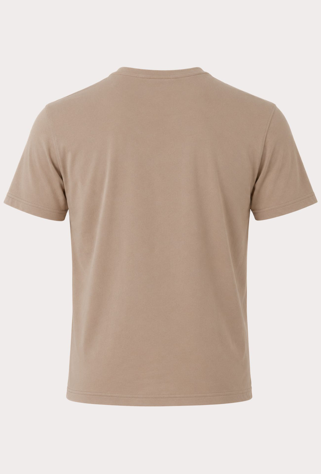 T-Shirt Uomo  in 100% Cotone con Logo Ricamato-DRESSERD- BEIGE