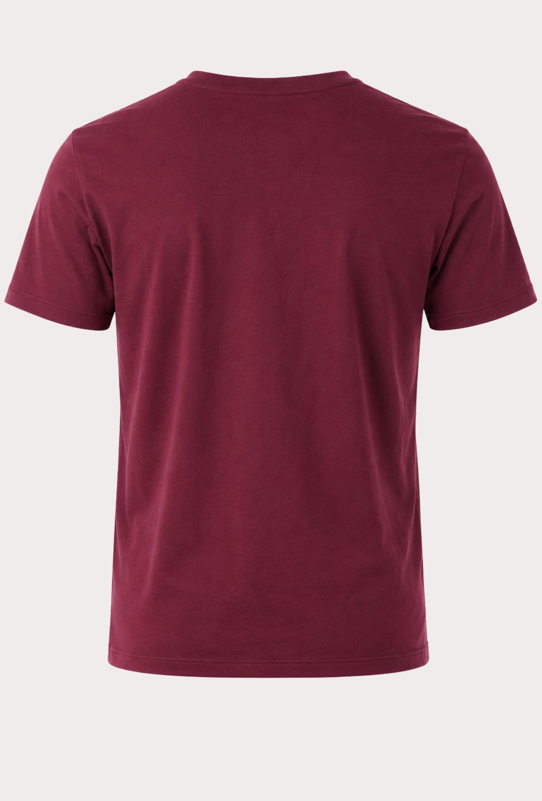 T-Shirt Uomo  in 100% Cotone con Logo Ricamato-DRESSERD- BORDEAUX