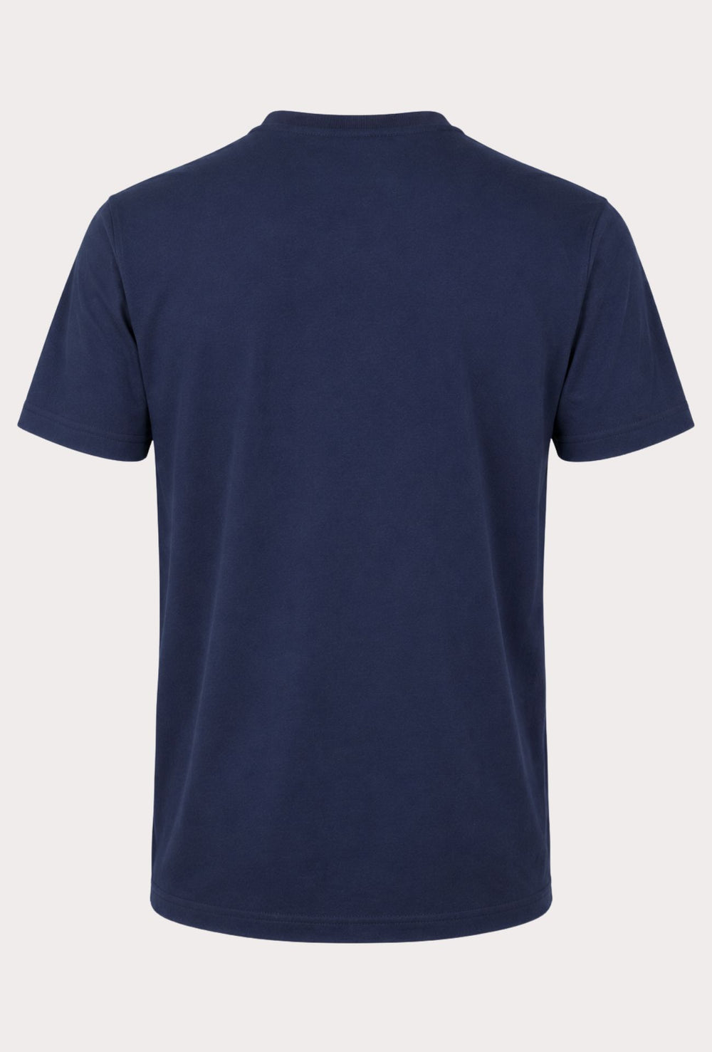 T-Shirt Uomo  in 100% Cotone con Logo Ricamato-DRESSERD- BLU NAVY