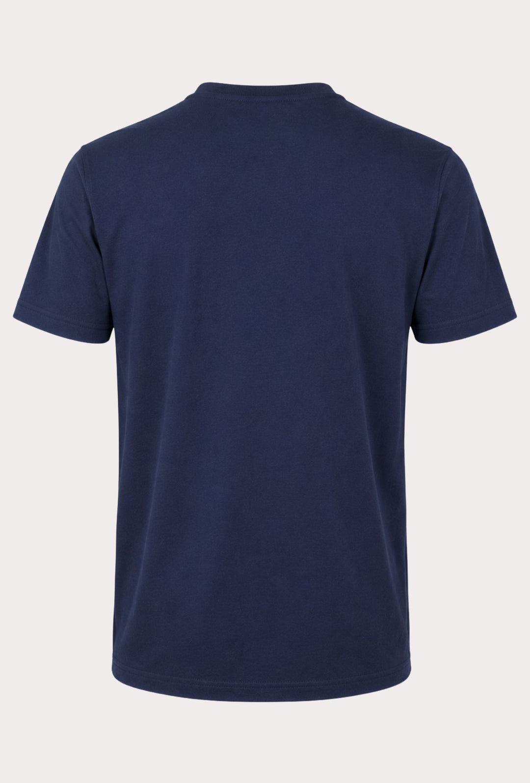 T-Shirt Uomo  in 100% Cotone con Logo Ricamato-DRESSERD- BLU NAVY