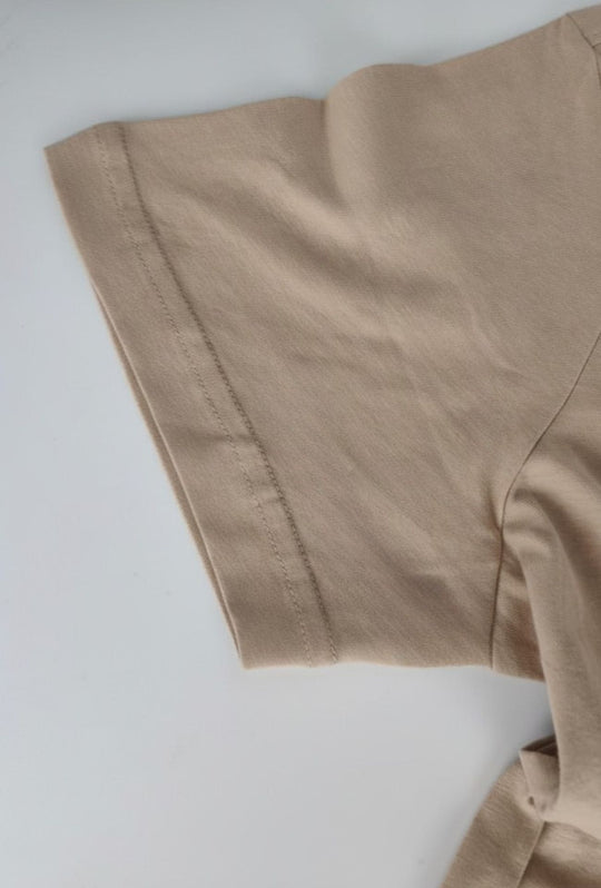 T-Shirt Uomo Girocollo HENRY COTTON'S 100% Cotone - BEIGE