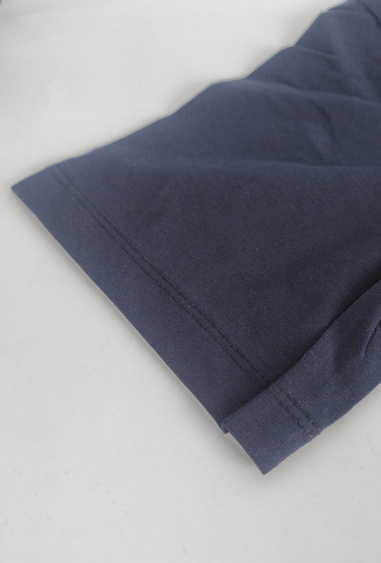 T-Shirt Uomo girocollo LIU.JO in cotone  con logo minimal Lato cuore- DARK BLUE