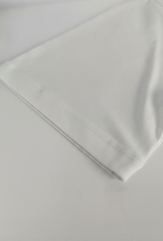 T-Shirt Uomo girocollo LIU.JO in cotone  con logo minimal Lato cuore- BIANCO