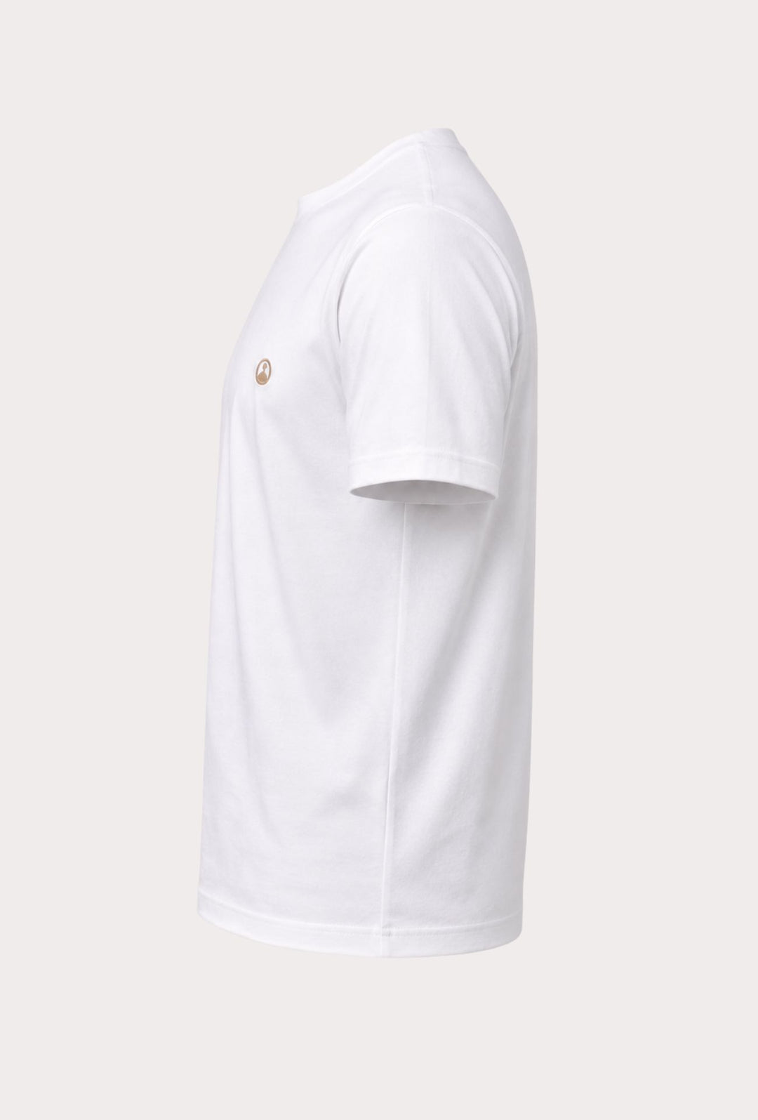 T-Shirt Uomo  in 100% Cotone con Logo Ricamato-DRESSERD- BIANCO
