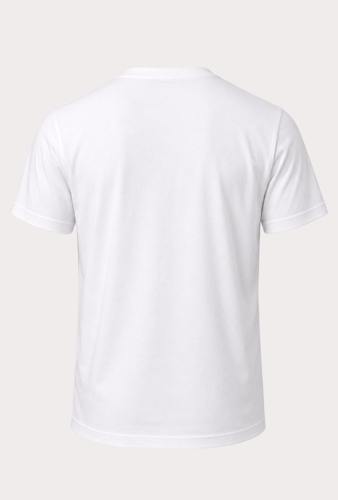 T-Shirt Uomo  in 100% Cotone con Logo Ricamato-DRESSERD- BIANCO