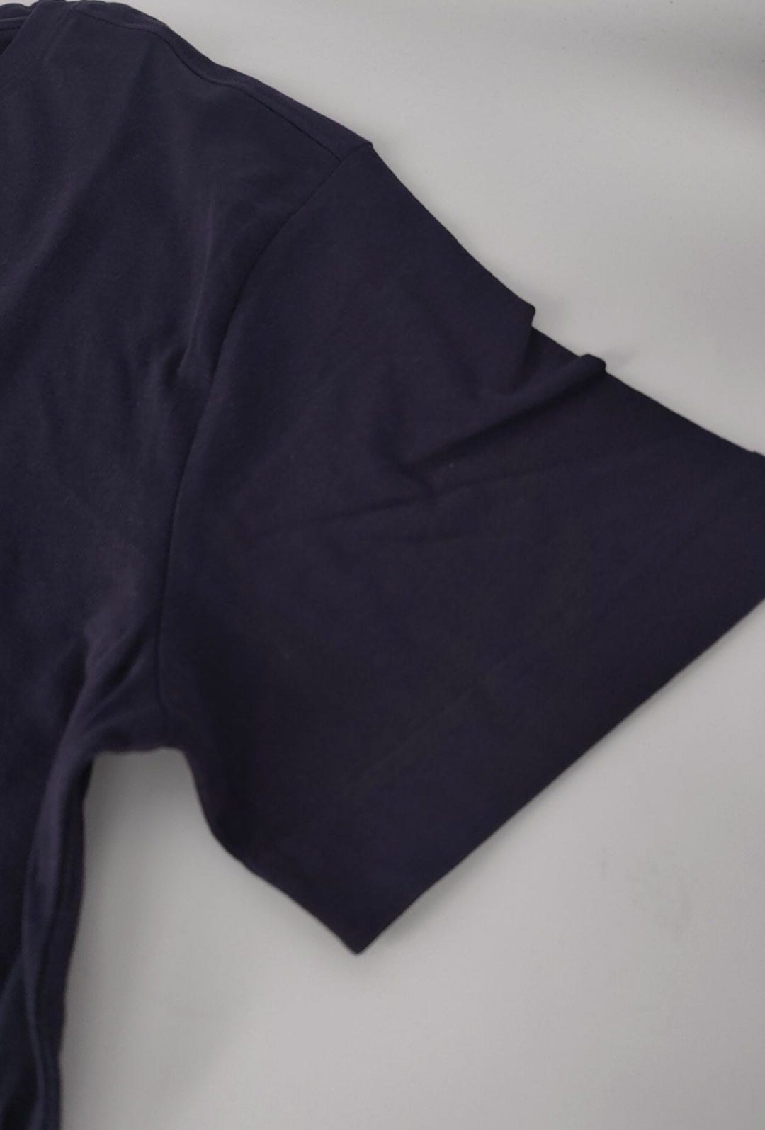 T-shirt Uomo Girocollo con Logo Stampato lato cuore NAVY SAIL in cotone- DARK BLUE