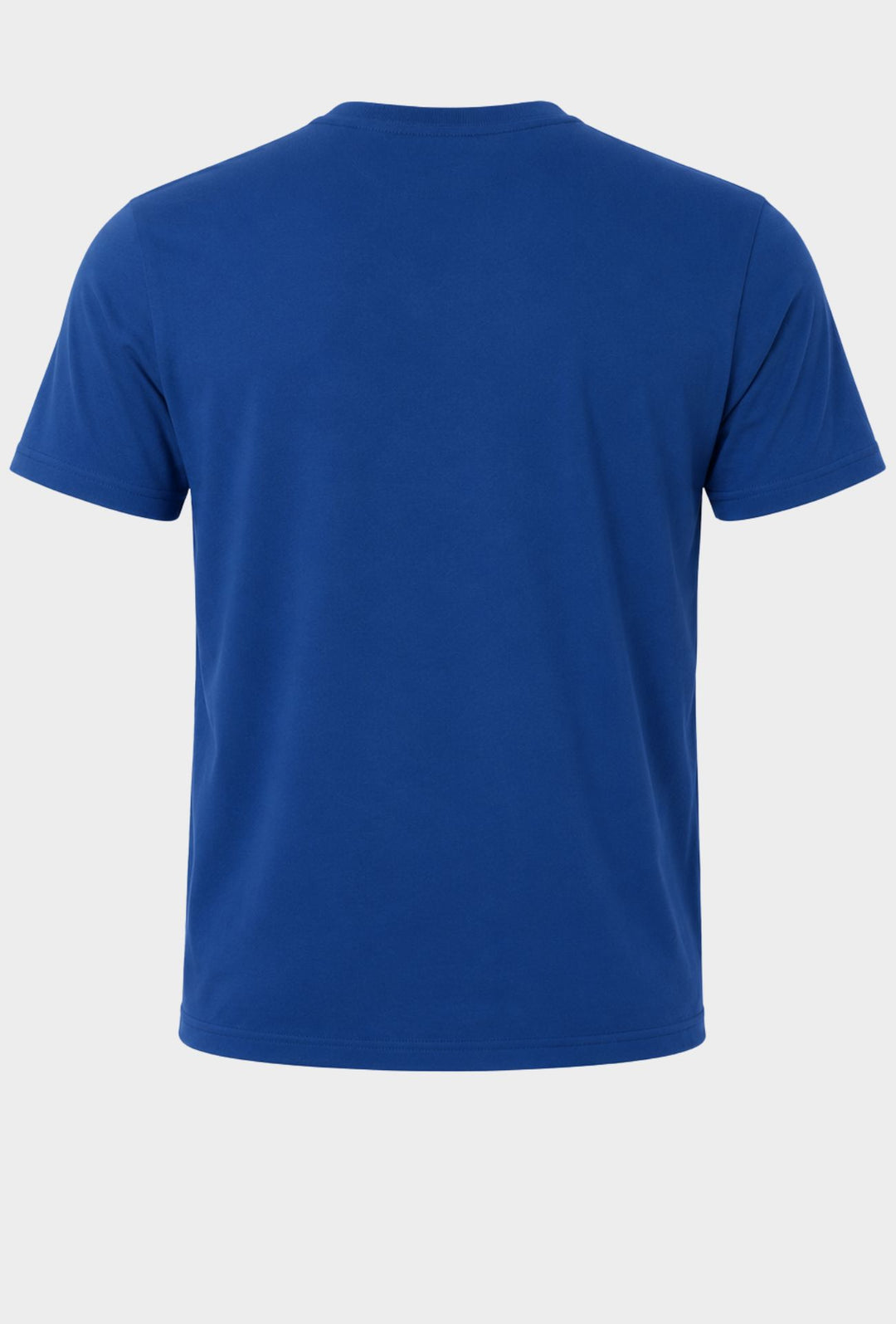 T-shirt Uomo Girocollo con Logo Stampato lato cuore NAVY SAIL in cotone- OCEANO