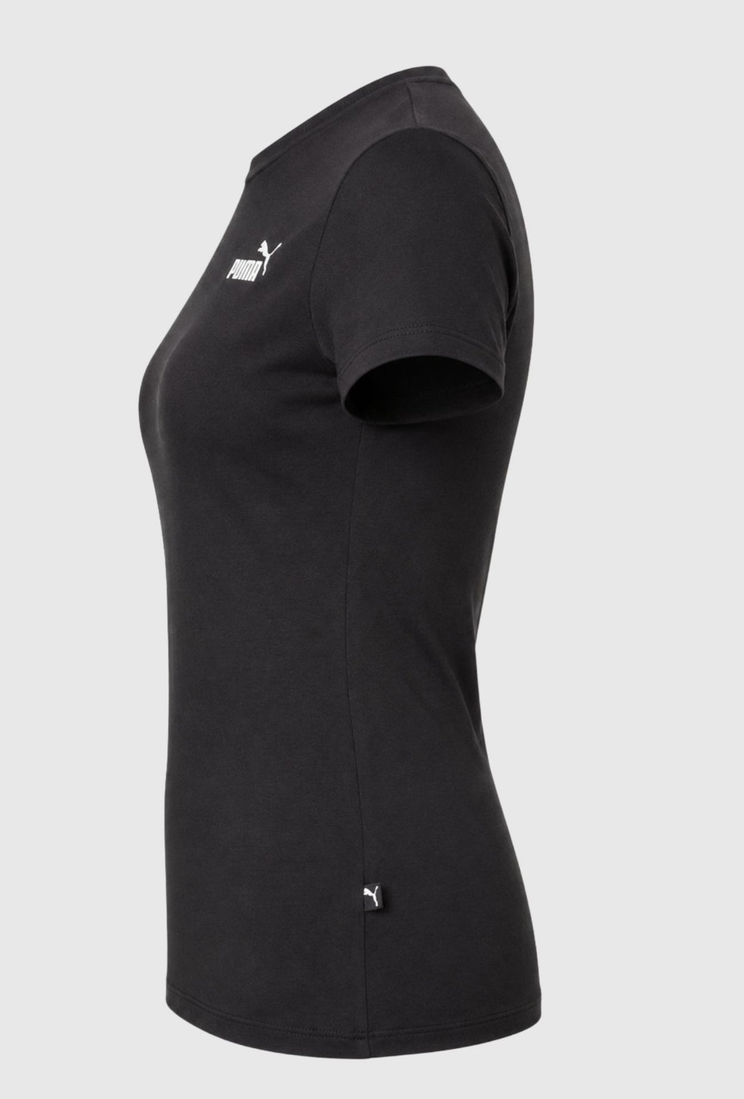 T-Shirt Donna Puma in Cotone 100% – NERO