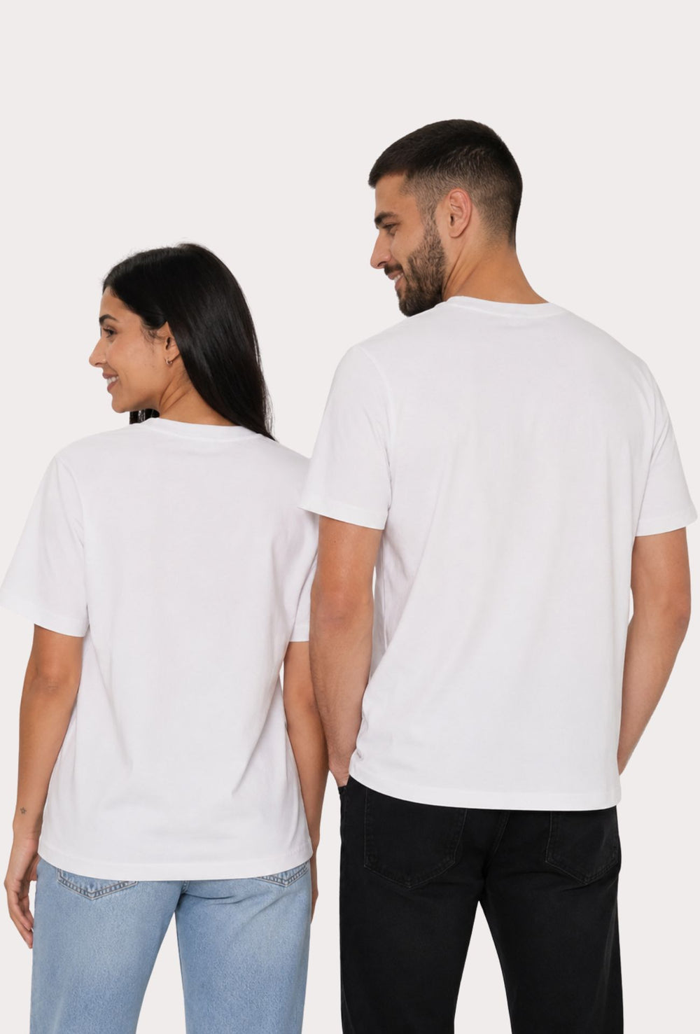 T- Shirt GUESS UNISEX 100% cotone- BIANCO