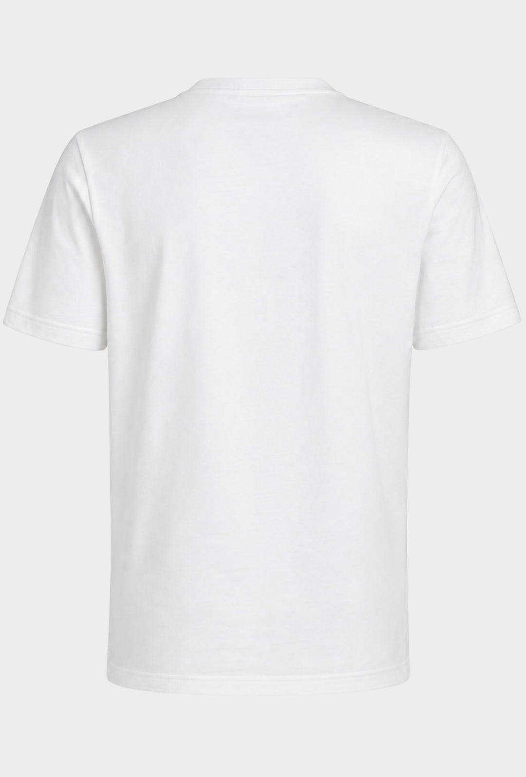 T-Shirt ADIDAS girocollo scritta centrale stampata colore beige Regular Fit- BIANCO